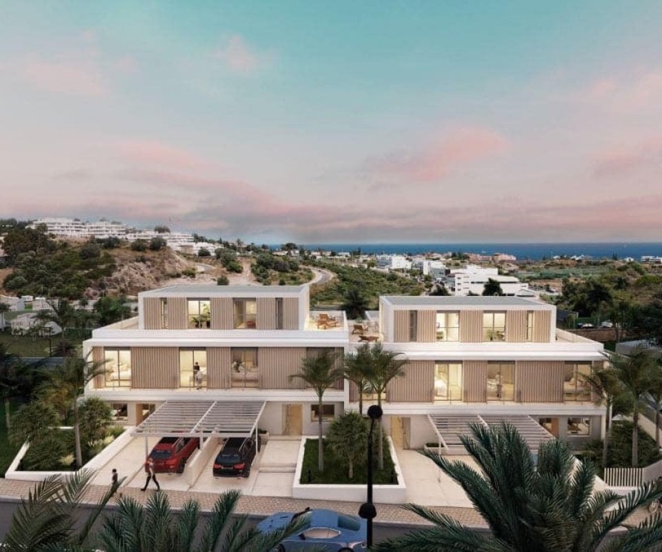 Brand-new development of only 10 attached villas in Estepona