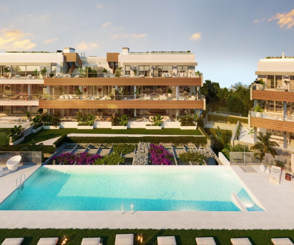 Brand-new apartment in a tranquil residential area in Altos de los Monteros