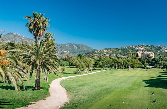 La Concha view from a Golf Course in Marbella